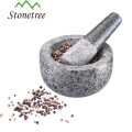 New Design Granite Mortar And Pestle